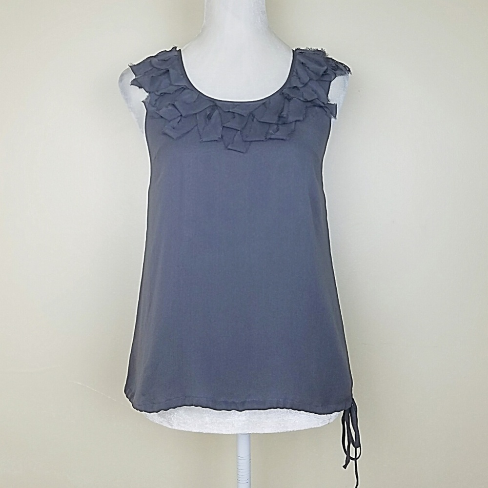 Banana Republic Silk Tie Waist Top Size XSP
